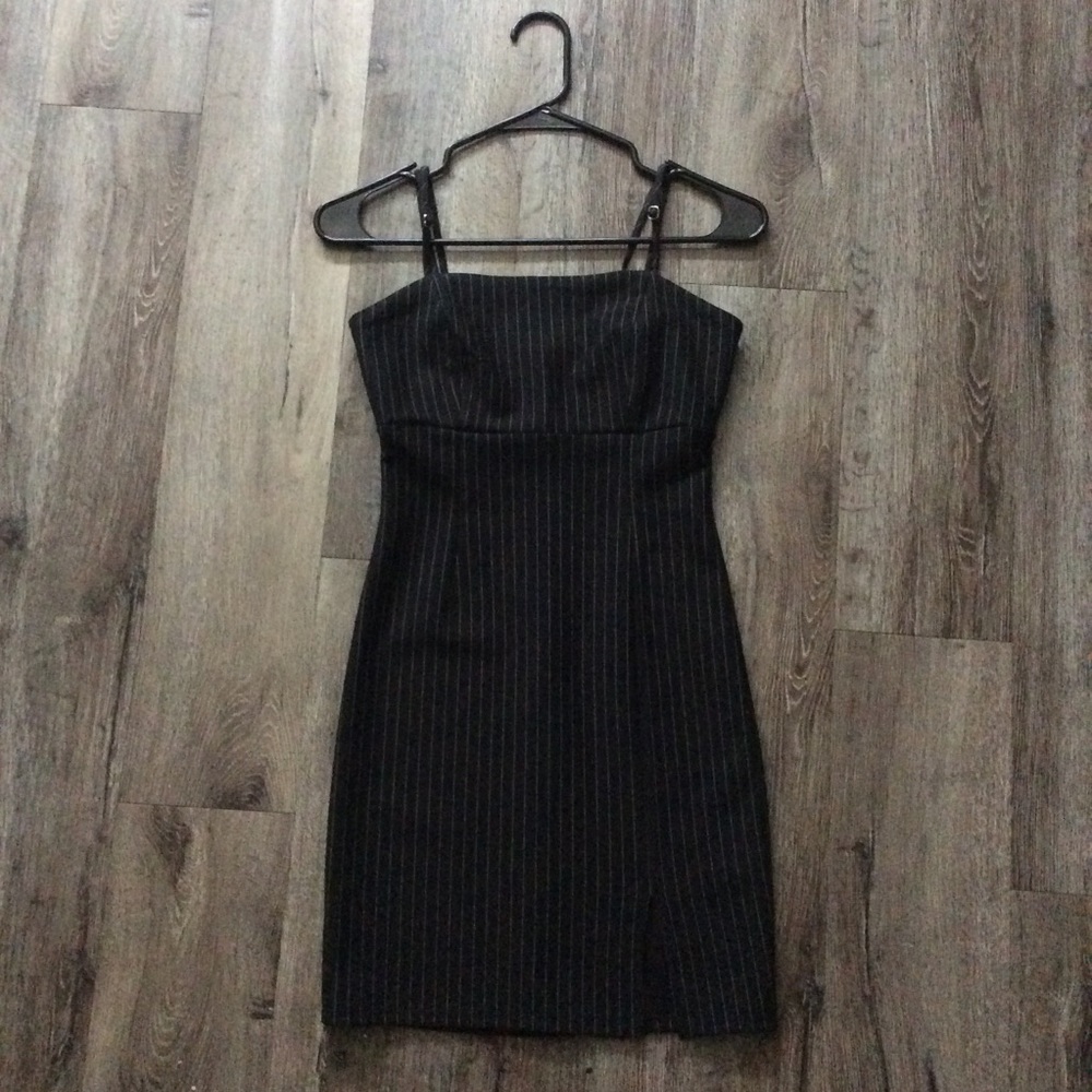 FOREVER21 Pinstripe Cocktail Dress